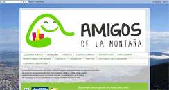Desktop Screenshot of amigosdelamontana.org