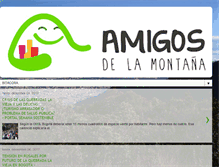 Tablet Screenshot of amigosdelamontana.org